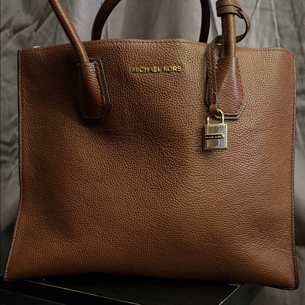 Michael Michael Kors Studio Mercer Large Convertible Tote | Brick | NWT